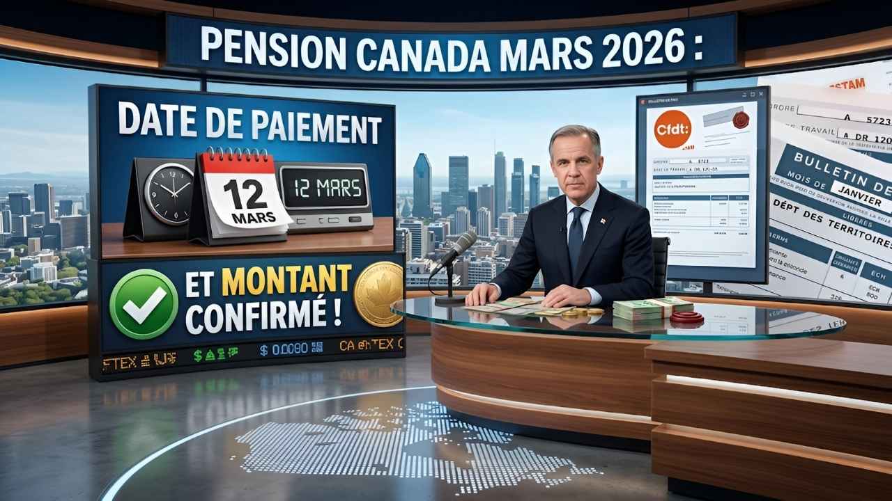 Calendrier des paiements de pension Service Canada dès le 24 mars 2026 : nouveau calendrier de dépôts
