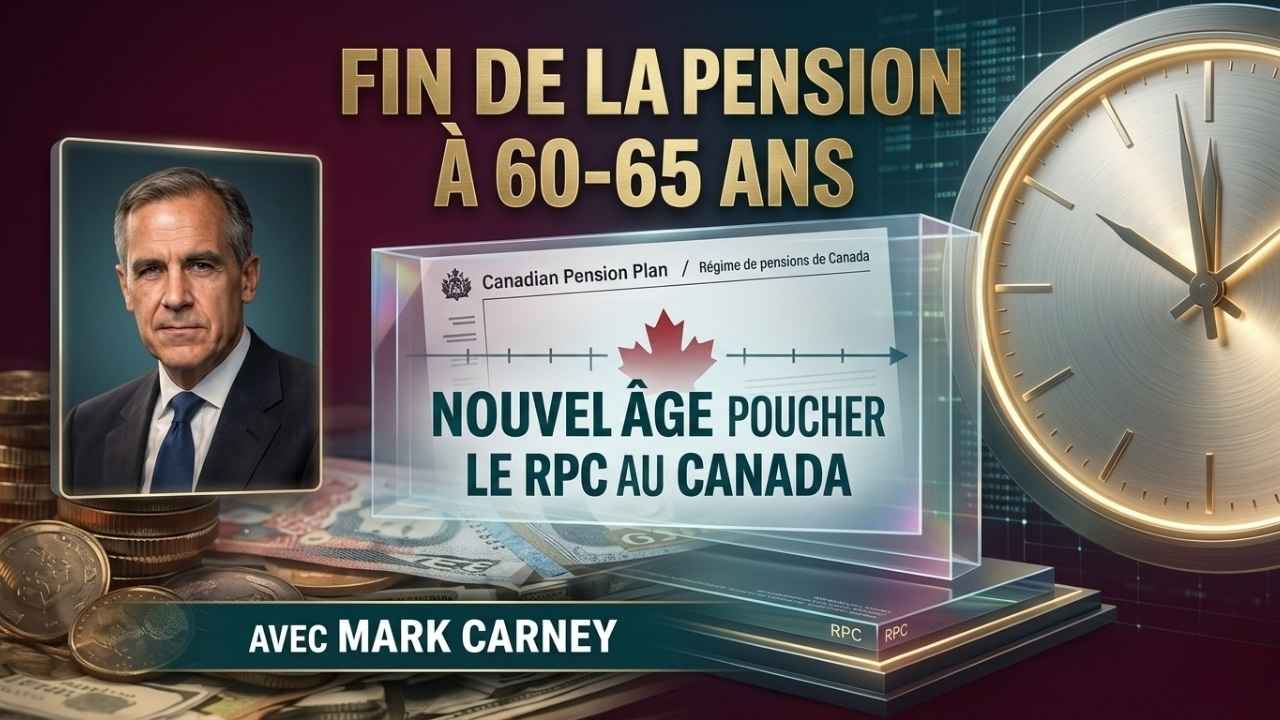 Adieu la pension à 60-65 ans : nouvel âge pour toucher le RPC au Canada
