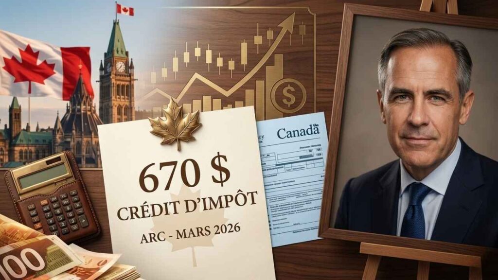 Prestation fédérale ARC 670 $ mars 2026 : critères d’éligibilité et calendrier des dépôts