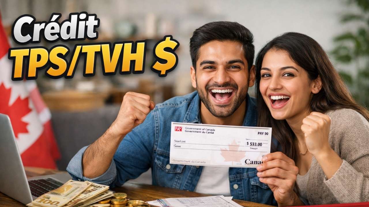 Crédit TPS/TVH 533 $ : versement final confirmé par l’ARC le 22 mars 2026
